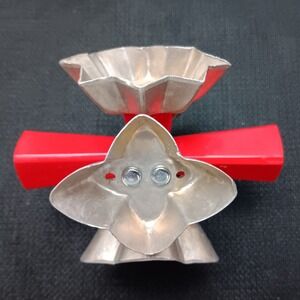 Vintage 5 Shape Wear-Ever No 3355 Aluminum Rotating Cookie Cutter "Lazy Susan"